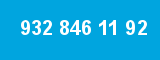 932 846 11 92